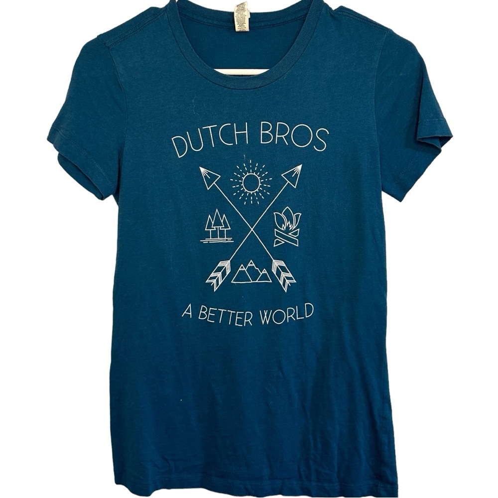 Dutch Bros Blue “A Better World” SMALL+MEDIUM Vintage Soft DB 1992